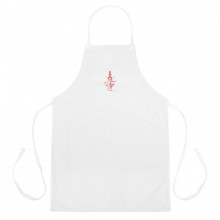 Embroidered Apron  "Send in the Clowns"